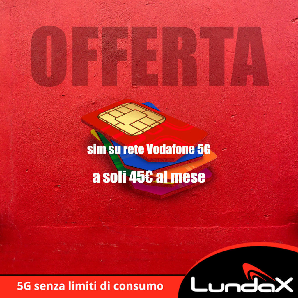 Offerta rete Vodafone 5G