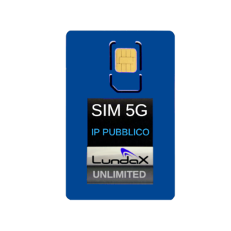 LundaX 5G/4G FLAT (Rete TIM con APN Bidirezionale – IP Pubblico) Semestrale